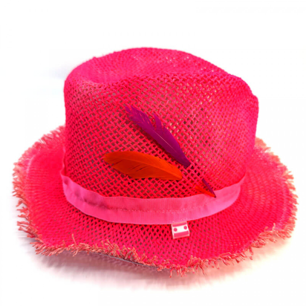 Paulssen Ellen hat  Newport fluopink, back